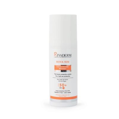 Écran solaire RIVADERM NOVA SUN - Invisible SPF50+ - 50ML