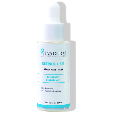 Sérum RIVADERM - Rétinol + AH - 30ML
