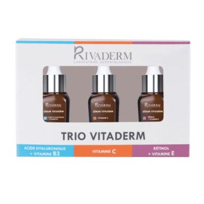 Rivaderm Trio Vitaderm Sérum Anti-Âge -... | Arkan.tn