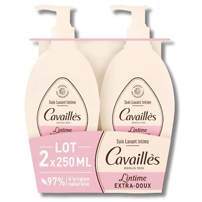 Rogé Cavaillès Gel Intime Extra Doux Lot 2 - Hygiène Quotidienne
