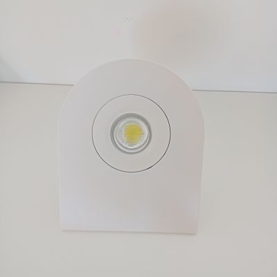 PROJECTEUR PLAT ROND BLANC LED 30W 6000K