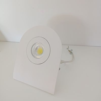 PROJECTEUR PLAT ROND BLANC LED 50W 6000K