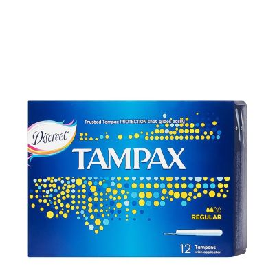 Tampons TAMPAX - Regular - 12 pièces
