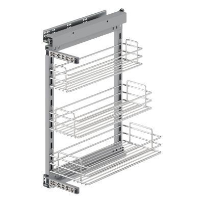 STARAX - Porte bouteille 30 cm s-2207-c 3 étages gauche "255-205-155*470*635"