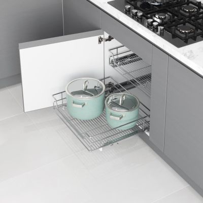 STARAX - Panier coulissante s-2333-c 45cm 410-430x482x145