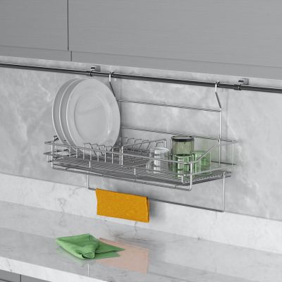 STARAX - porte assiette/verre accro inox s-4020-ss 58cm "580*280*300"