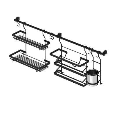 STARAX - kit porte épices 3pcs s-4500-a anthracite "1000*170*360"
