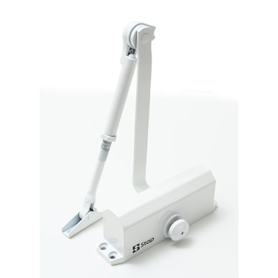 FERME PORTE S-6003-P BLANC POSITION OUVERTE F3 STAP