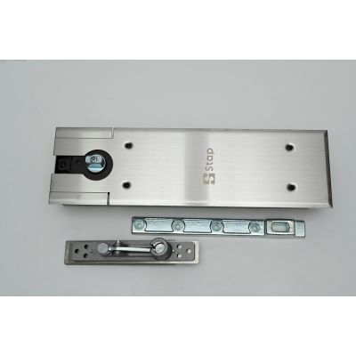 KIT FERME PORTE PIVOT ENCASTRE S-6301 INOX STAP