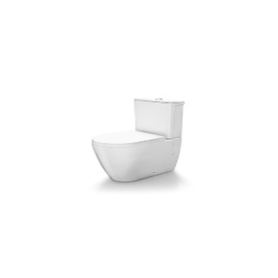 Cuvette Glam simple avec réservoir, mécanisme et abattant soft close - Sanitana