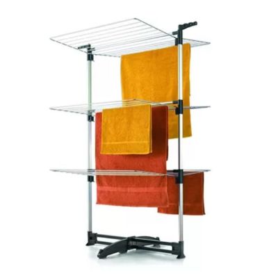 Séchoir à Linge Cyclone 40 M – Gris – 78 x 72 x 137 cm 