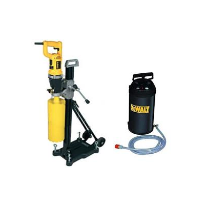 Carotteuse diamant D202 DEWALT avec support et réservoir eau - D21583 