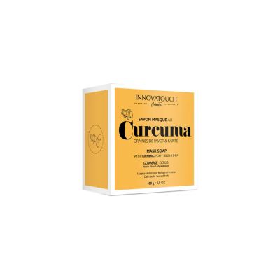 Savon Masque 2 en 1 au Curcuma