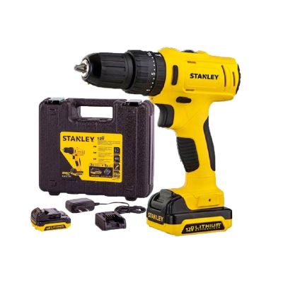 Perceuse-Visseuse Compacte STANLEY SCD121S2K - 12V Li-Ion