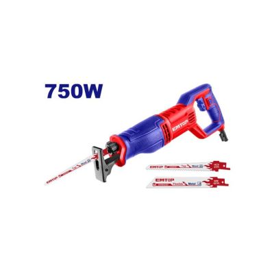 Scie Á Sabre 750W Emtop Ersw7501