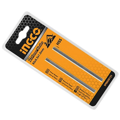 Lame de Rabot (2 pièces) 82*5.5*1.2mm pour RABOTEUSE - INGCO