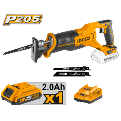Scie alternative Une seul Batterie 20 V - INGCO