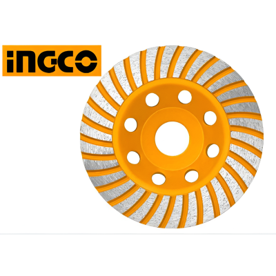 Disque Abrasifs Diamantés Avec Dent Turbo - 5" 125mm - INGCO