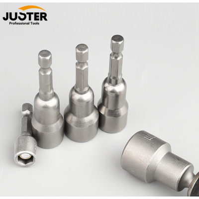 adaptateur pour piquet a vis - adaptateur ecrou magnetique - 8pc - JUSTER