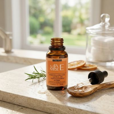 CLEAN & CO Sérum Visage Vitamine E Anti-Âge & Antioxydant 15ml