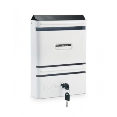 Boite aux lettres métal - Blanc SGS333- 