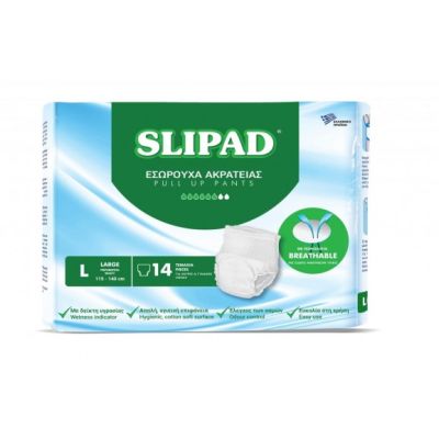 Slipad Couches Adulte Pants Large - Protection Incontinence