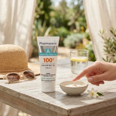 PHARMACERIS Allergic & Sensitive Soin Écran Solaire SPF100 75ML