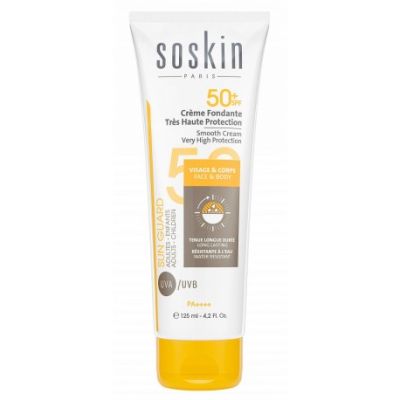 Crème solaire SOSKIN - Fondante SPF50 - 125ML