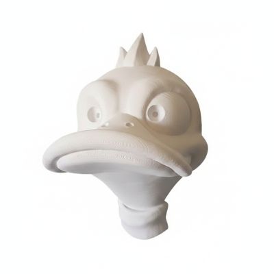 Support casque Duck - plastique - blanc