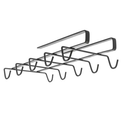 Support porte 10 tasses suspendu sous tablette LAVA 36.11.28 - 14 x 28 x 6 cm
