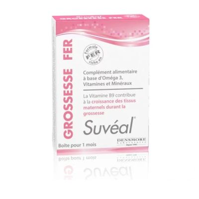 Complément SUVEAL GROSSESSE FER - 30 capsules