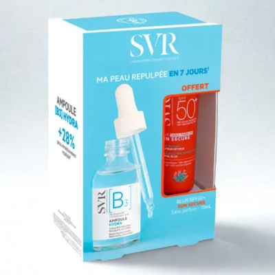 Coffret Ampoule B SVR - Blur SPF50+ - 15ML