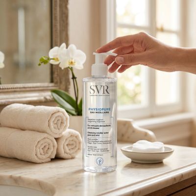 SVR Physiopure Eau Micellaire Nettoyant Visage 400 ml