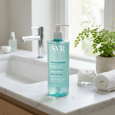 SVR Physiopure Gelée Moussante Nettoyant Visage 400ml