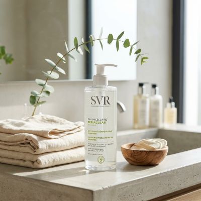 SVR Sebiaclear Eau Micellaire Nettoyant Peau Grasse 400 ml