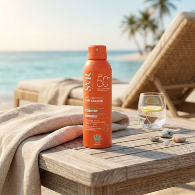 SVR Sun Secure Lait Crépitant SPF50+ 200 ml - Protection Corps