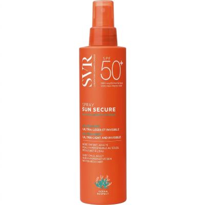 SVR Sun Secure Spray SPF50+ 200 ml - Protection Solaire Corps
