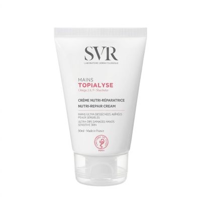 SVR Topialyse Crème Mains Ultra Sèche 50 ml - Hydratation Intense