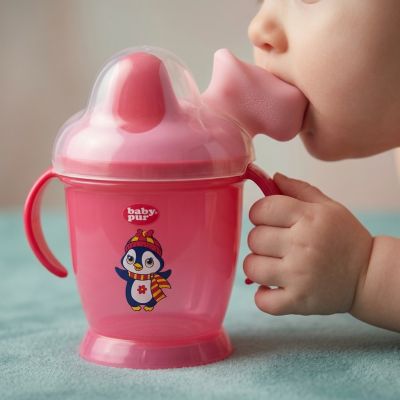 Tasse d'apprentissage bec souple Pur - Autonomie Bébé