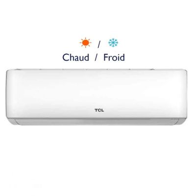 Climatiseur TCL 12000 Inventer | Chaud / Froid - TAC 12CHSA/XA71INV - Blanc Tunisie