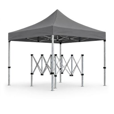 Tente Prestige - aluminium - 3x3 m - Gris