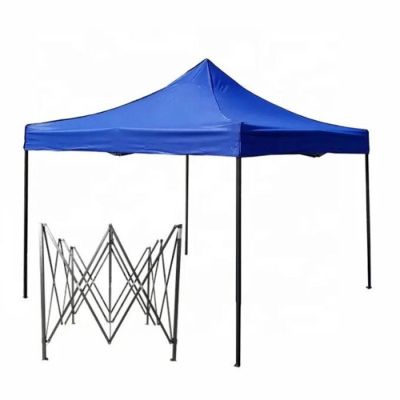 Tente tonnelle pliante NEW TECH - DATR0540 - 3x3x2,5 m - Bleu