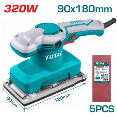 Ponceuse Vibrante Total 320W - Prix Tunisie | Arkan.tn