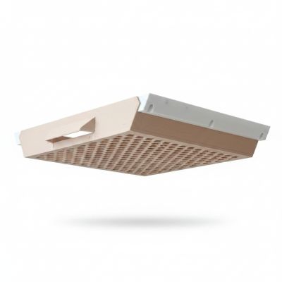 Tiroir sous bureau - plastique - Blanc