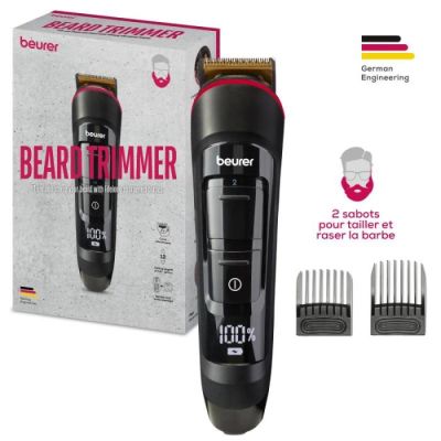 Tondeuse à barbe BEURER MN4X – 10 longueurs, LED, lavable Tunisie