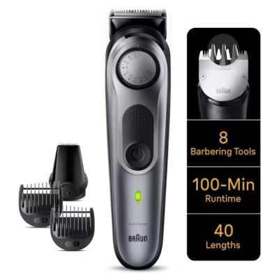 Tondeuse à barbe Braun - BT7420 - 5 en 1 multifonction