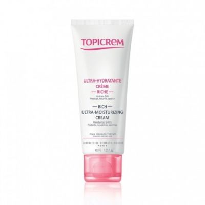 Crème Visage - TOPICREM - Ultra Hydratante Riche - 40ml