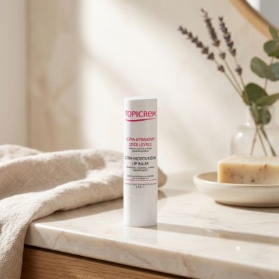 Topicrem Ultra-Hydratant Stick Lèvres - Protection & Réparation