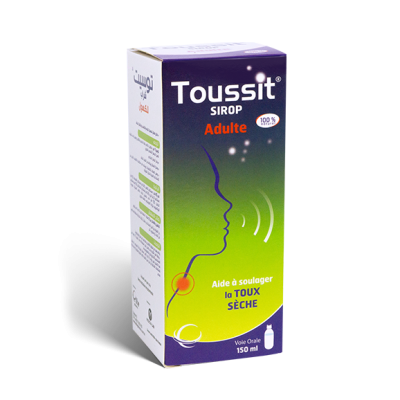 Toussit Sirop Adulte 150 ml - Soulage la Toux - Boticinal