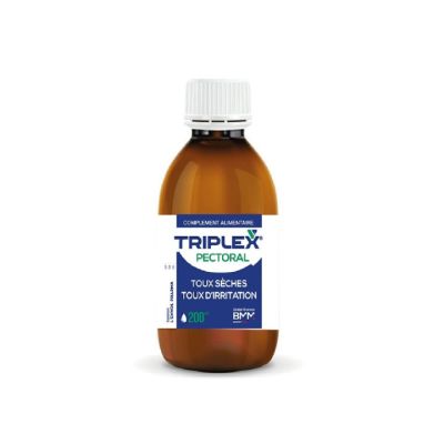 Triplex Sirop Toux Sèche 200ml - Prix Tunisie | Arkan.tn